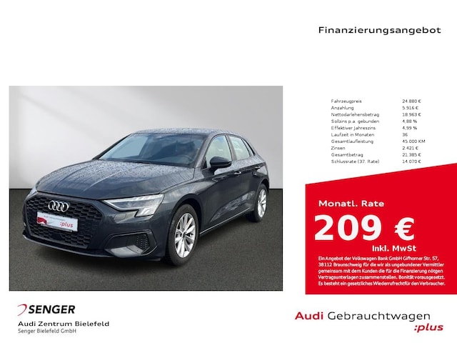 Audi A3 30 TDI S-Tronic Sportback