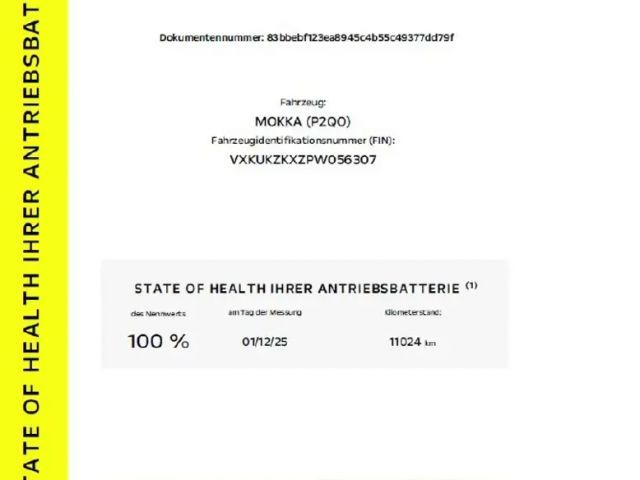 Opel Mokka Elegance Mokka-e