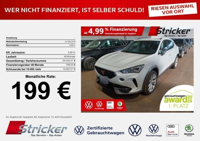 Cupra Formentor 1.5 TSI DSG