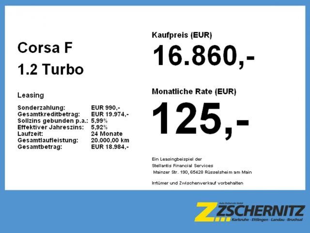 Opel Corsa 1.2 Turbo Turbo