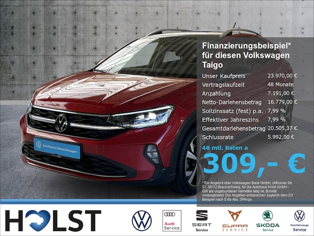 Volkswagen Taigo 1.0 TSI DSG IQ.Drive Style