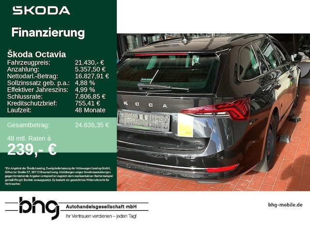 Skoda Octavia 2.0 TDI Clever Combi