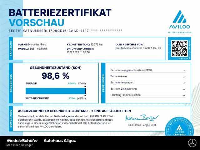 Mercedes-Benz EQB 250 Progressive