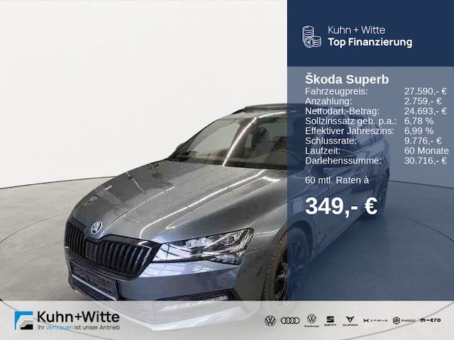 Skoda Superb 2.0 TDI Combi Sport