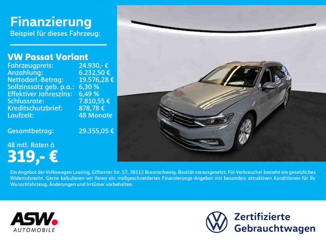 Volkswagen Passat 2.0 TDI Business DSG Variant