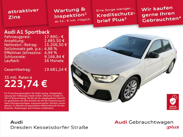 Audi A1 25 TFSI Sportback