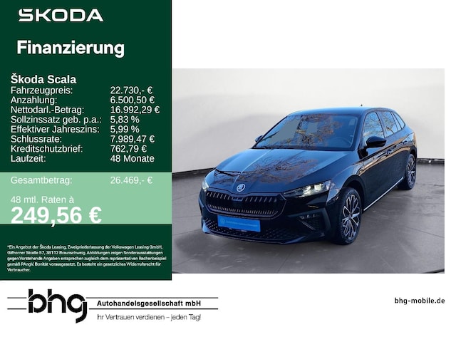 Skoda Scala 1.0 TSI Tour