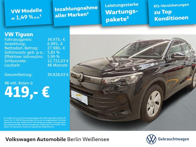 Volkswagen Tiguan 1.5 eTSI DSG