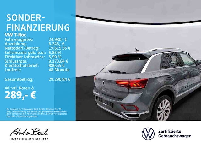 Volkswagen T-Roc 2.0 TDI DSG Style