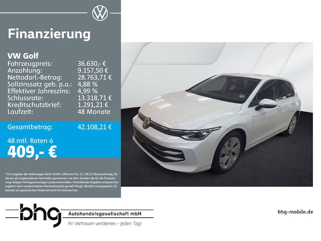 Volkswagen Golf DSG Style eHybrid