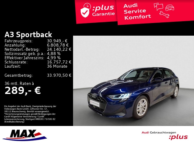 Audi A3 30 TFSI S-Tronic Sportback
