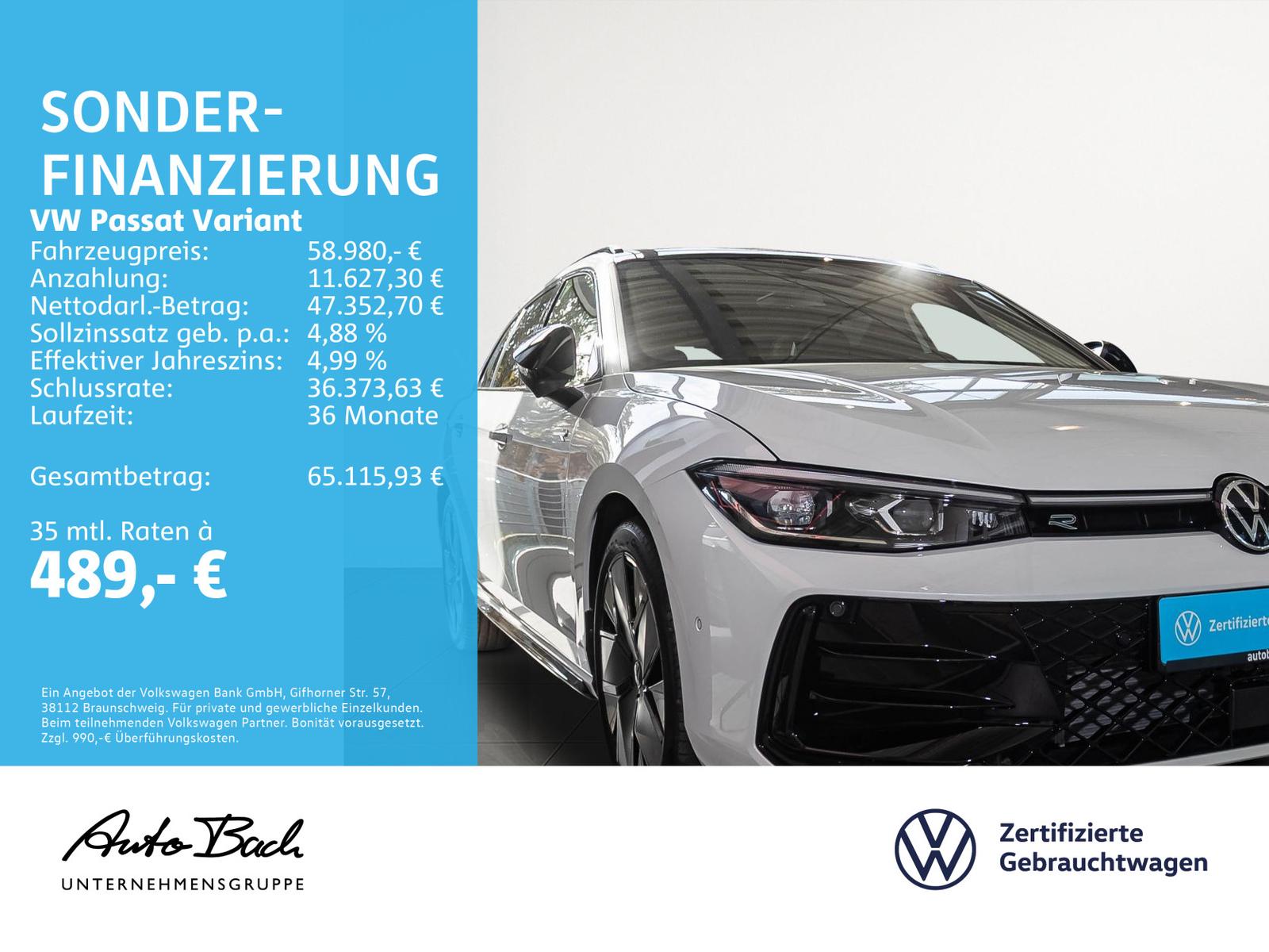 Volkswagen Passat 2.0 TDI DSG R-Line Variant