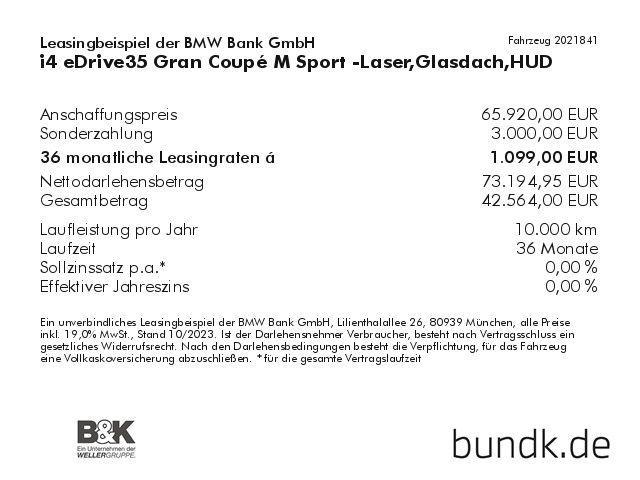 BMW i4 Coupé Gran Coupé eDrive35