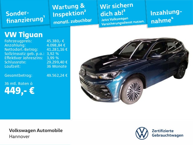 Volkswagen Tiguan 2.0 TSI DSG R-Line