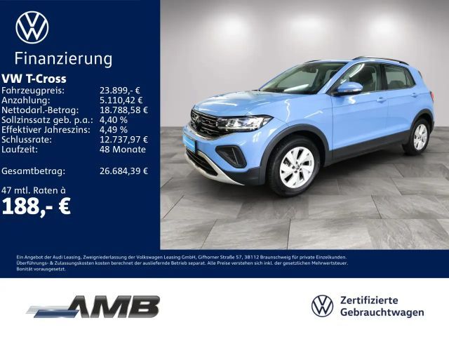 Volkswagen T-Cross 1.0 TSI IQ.Drive Life