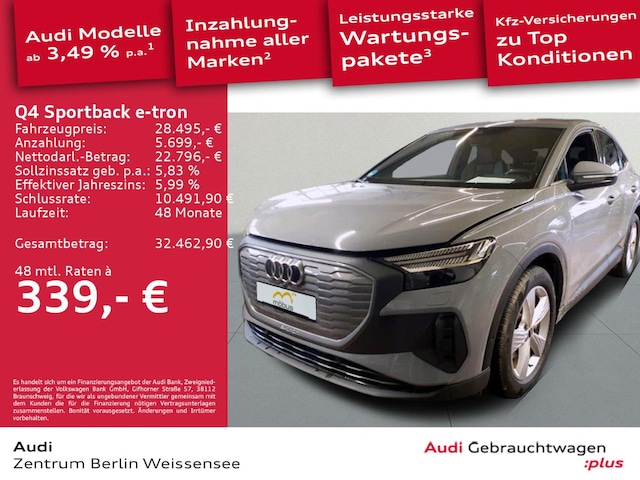 Audi Q4 e-tron 35 Sportback