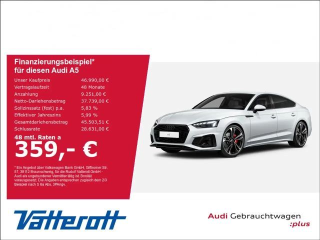Audi A5 40 TDI Competition S-Line Sportback