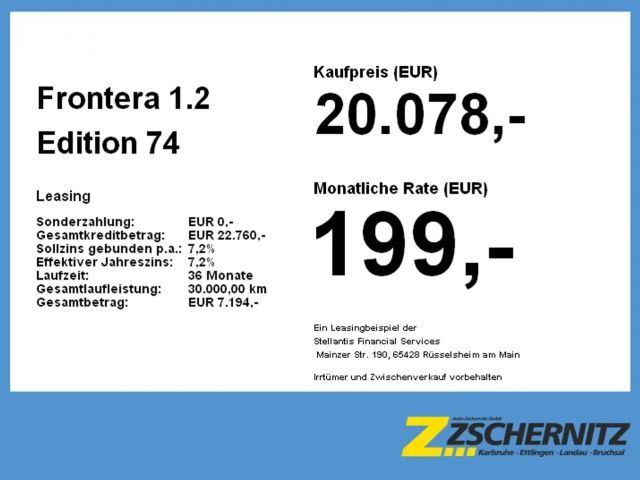 Opel Frontera Edition