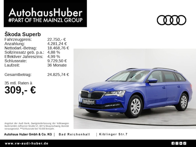 Skoda Superb 1.5 TSI Active Combi