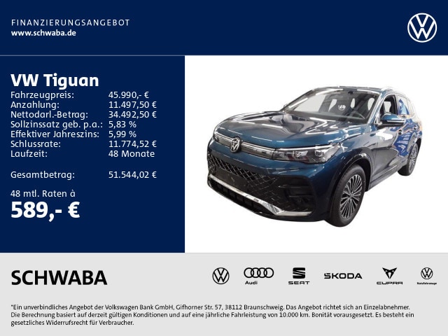 Volkswagen Tiguan 2.0 TSI 4Motion DSG R-Line