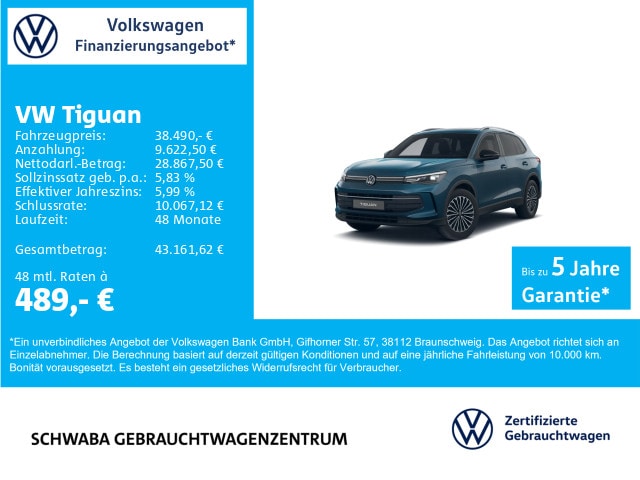 Volkswagen Tiguan 1.5 eTSI DSG