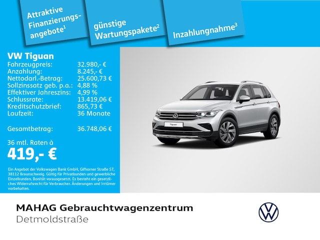 Volkswagen Tiguan 1.5 TSI DSG Elegance Elegance