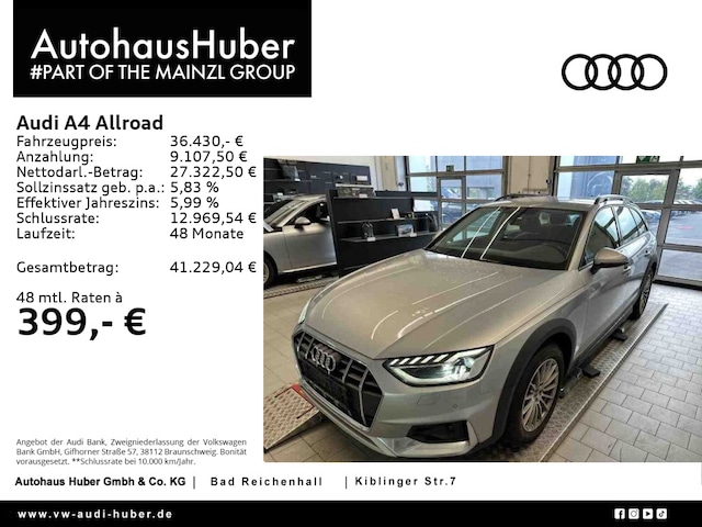 Audi A4 allroad 45 TFSI Quattro S-Tronic