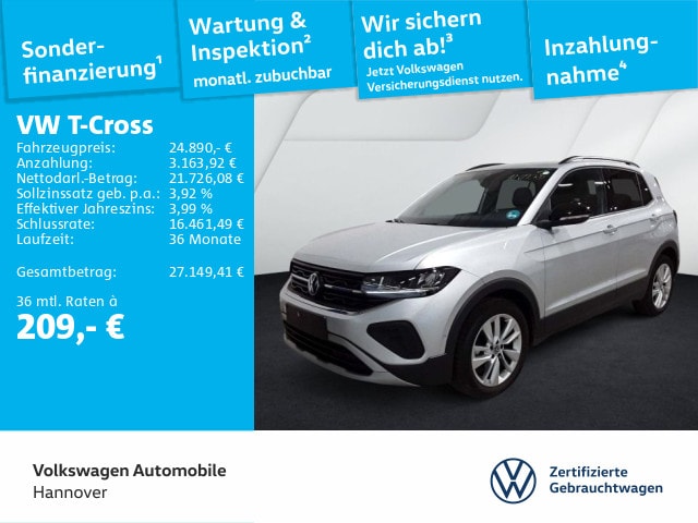 Volkswagen T-Cross 1.0 TSI DSG