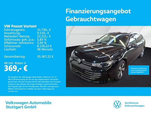 Volkswagen Passat 1.5 TSI Business DSG Variant