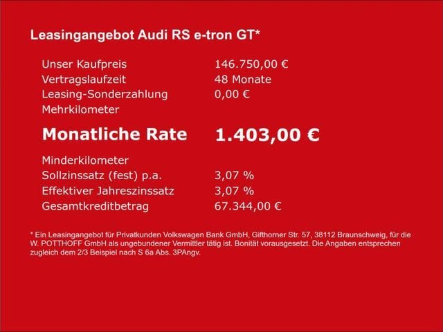 Audi RS e-tron GT Performance Quattro