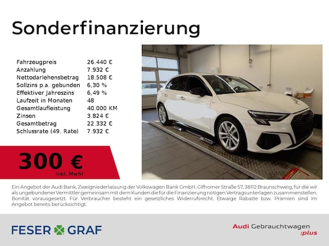 Audi A3 35 TFSI S-Line S-Tronic Sportback