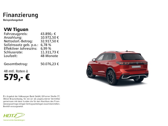 Volkswagen Tiguan 2.0 TDI DSG R-Line