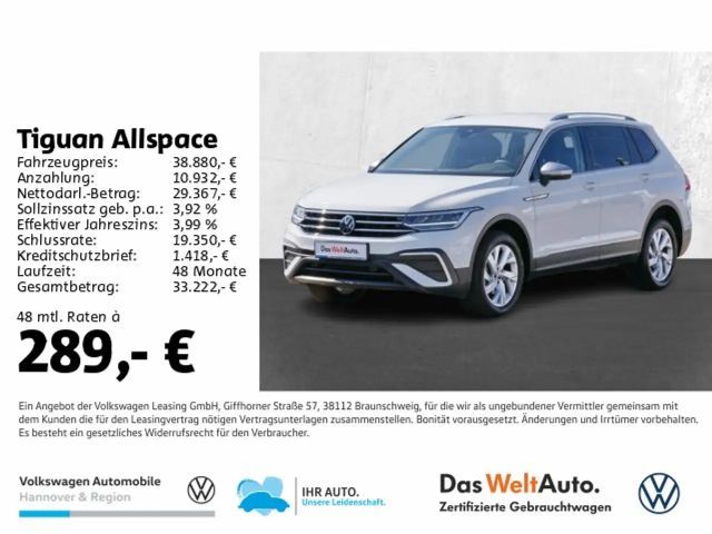 Volkswagen Tiguan 2.0 TDI Allspace DSG Life