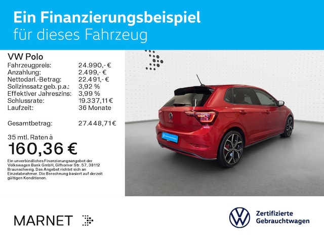 Volkswagen Polo 2.0 TSI DSG GTI