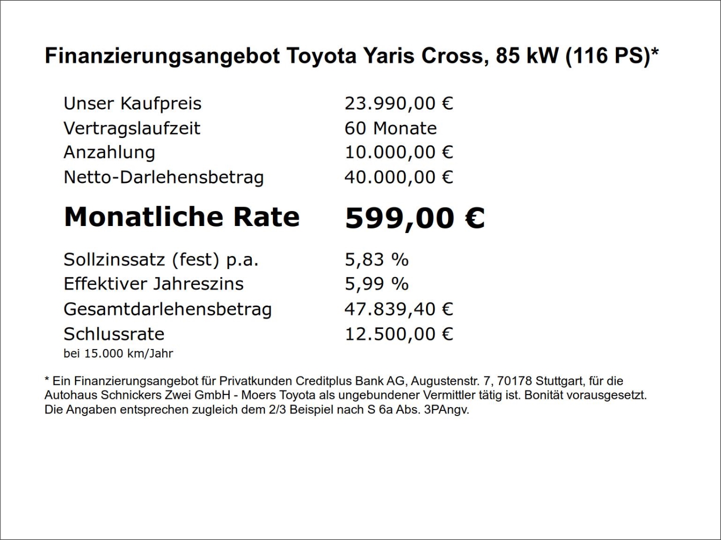 Toyota Yaris Cross 5-deurs Team D