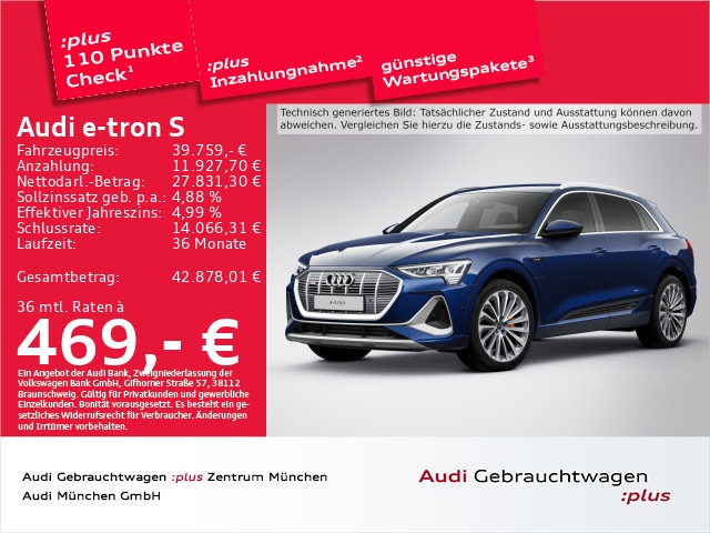 Audi e-tron 55 Quattro S-Line