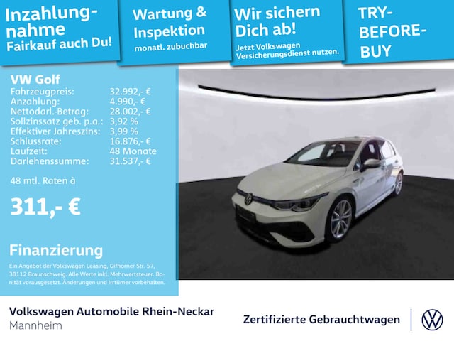 Volkswagen Golf 2.0 TSI 4Motion DSG Golf VIII