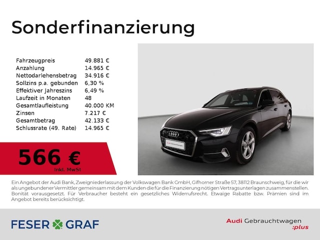 Audi A6 45 TFSI Avant Quattro S-Tronic