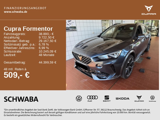 Cupra Formentor 2.0 TSI 4Drive DSG VZ
