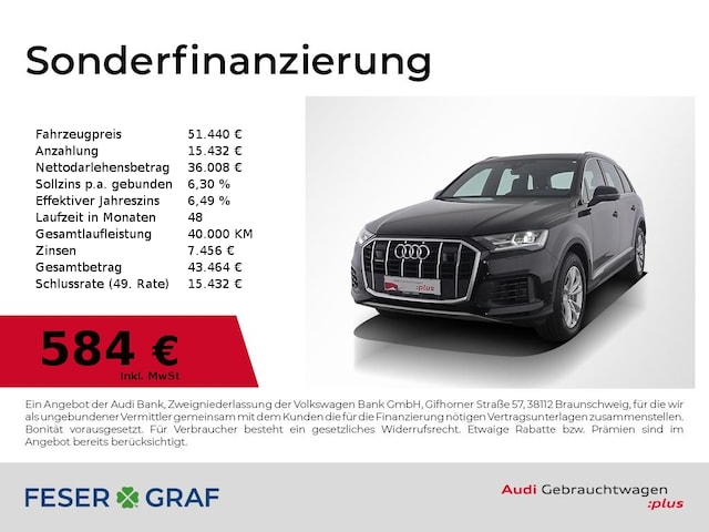 Audi Q7 55 TFSI Hybride Quattro