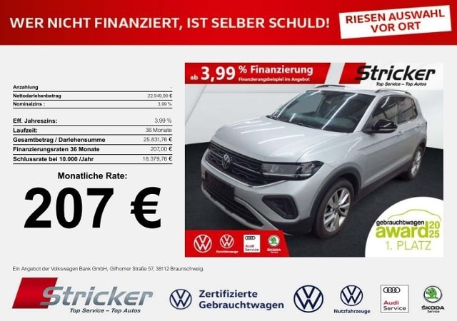 Volkswagen T-Cross 1.0 TSI DSG