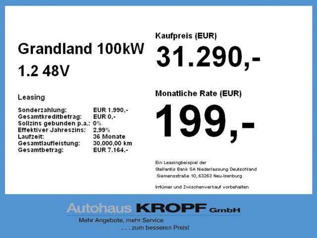 Opel Grandland X Edition