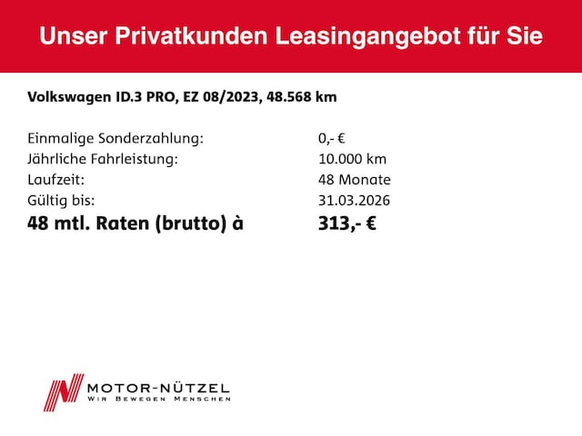 Volkswagen ID.3 Performance Pro