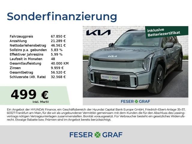 Kia EV9 99,8 kWh GT-Line Vierwielaandrijving