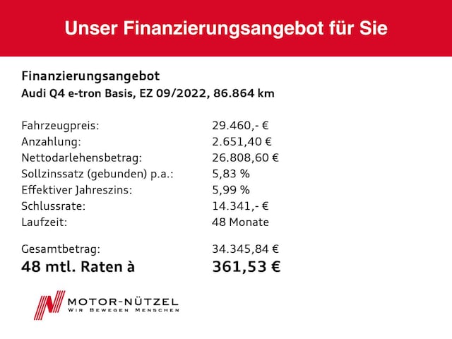 Audi Q4 e-tron Quattro