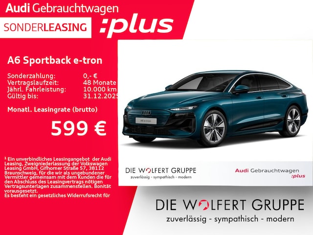 Audi A6 e-tron Quattro Sportback