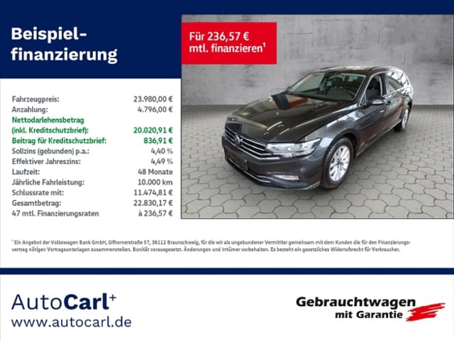 Volkswagen Passat 2.0 TDI DSG Variant