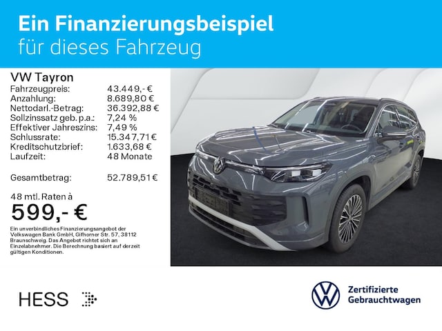 Volkswagen Tayron 2.0 TDI DSG IQ.Drive Life