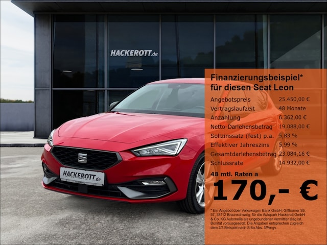 Seat Leon FR-lijn e-Hybrid