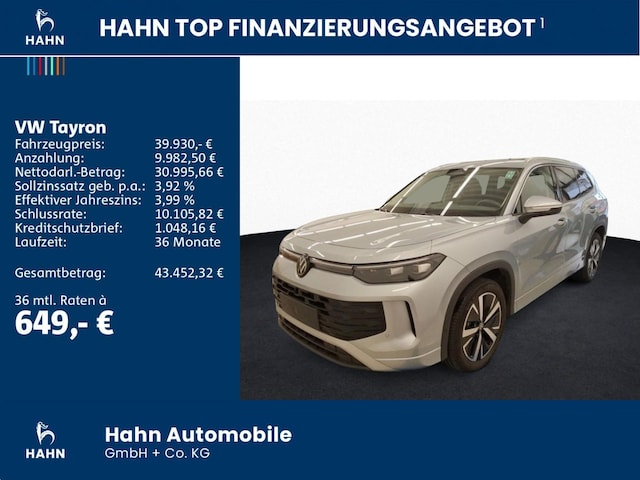 Volkswagen Tayron 1.5 eTSI DSG Life